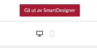 Screenshot of the exit button.