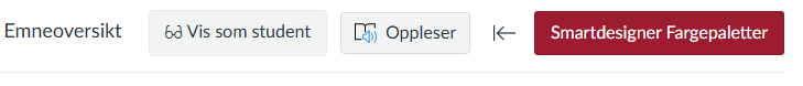 Screenshot of the button that is used to find color palettes.