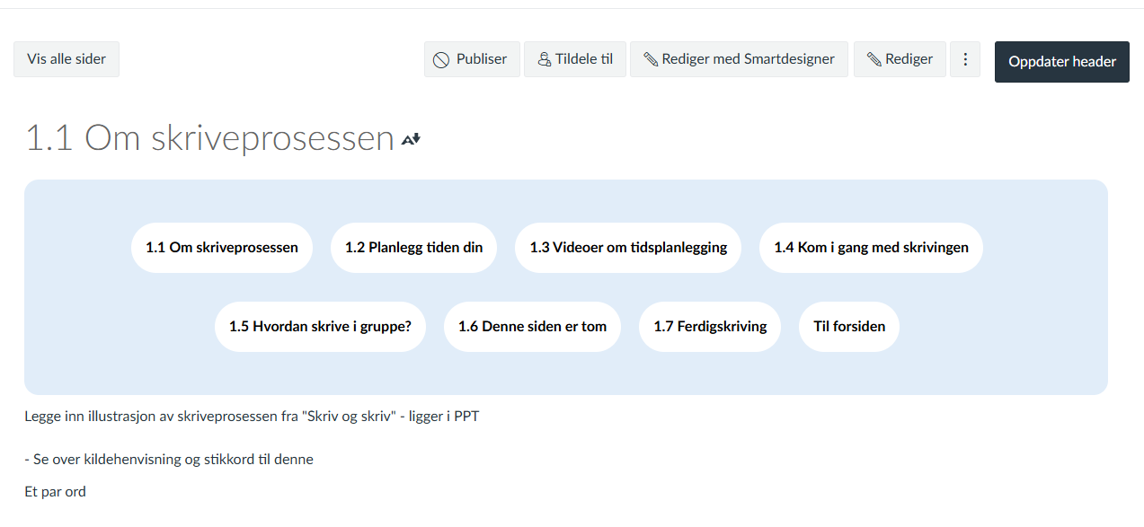 Screenshot of a page with a header.