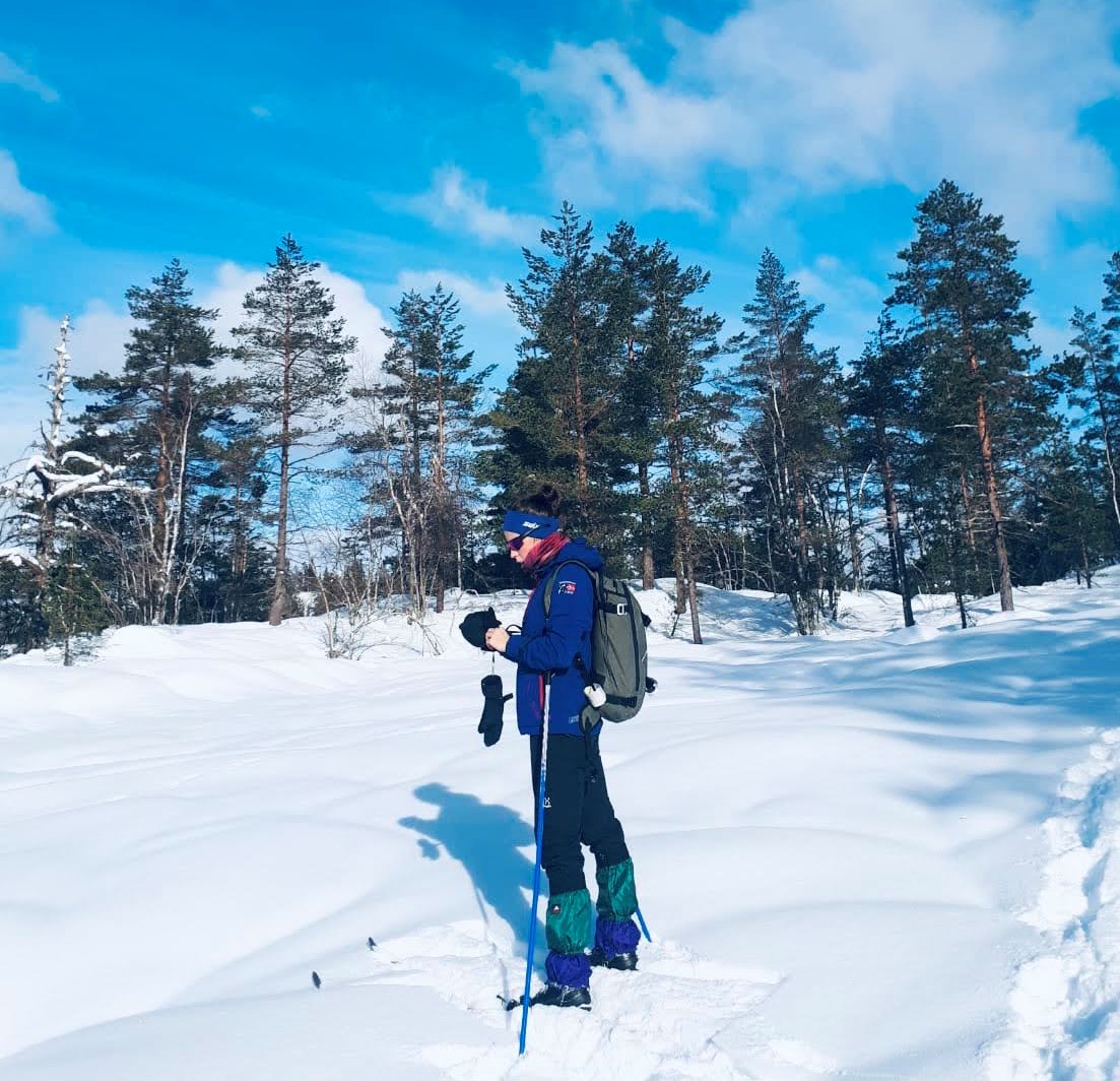 Cross country ski trip Norwegian Friluftsliv