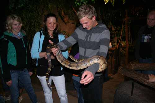 John og Boa constrictor
